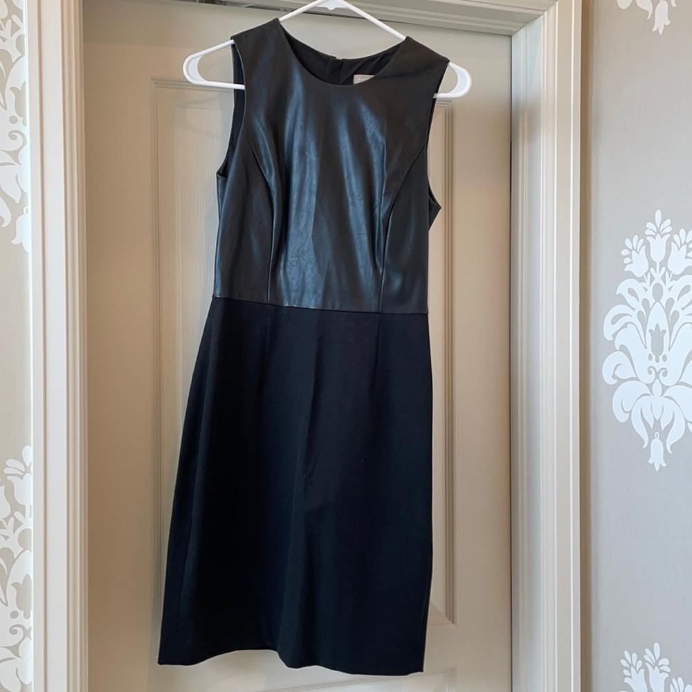 Black mini dress